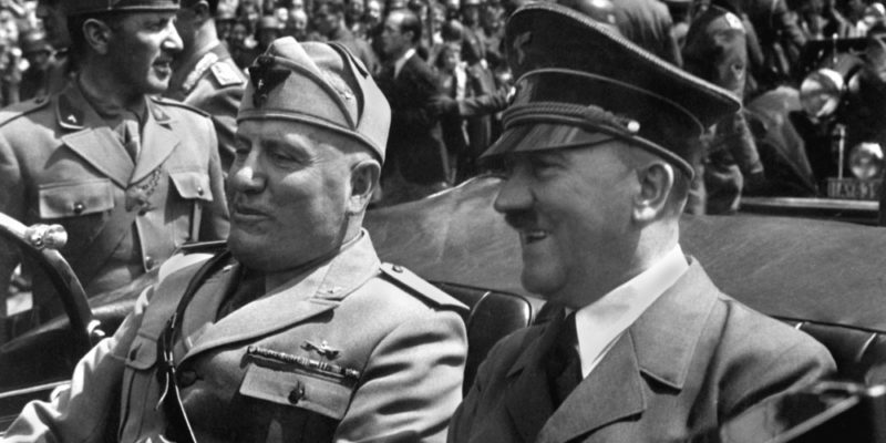 Mussolini - Hitler
