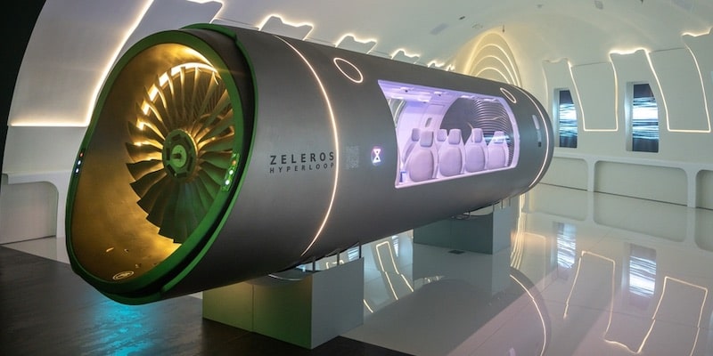 La innovación hace posibles nuevos vehículos como el Zeleros Hyperloop.