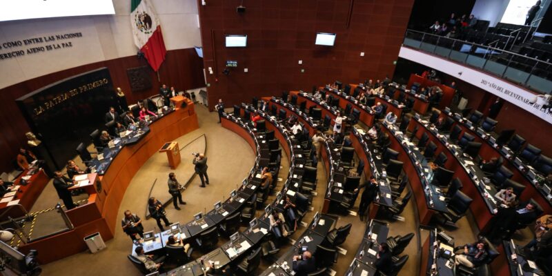 Sala del Senado de México