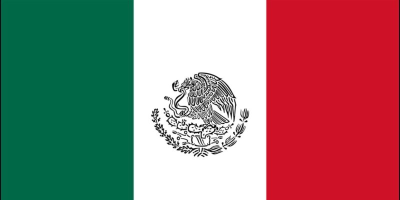 bandera civil de México