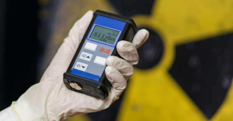 contaminación radiactiva