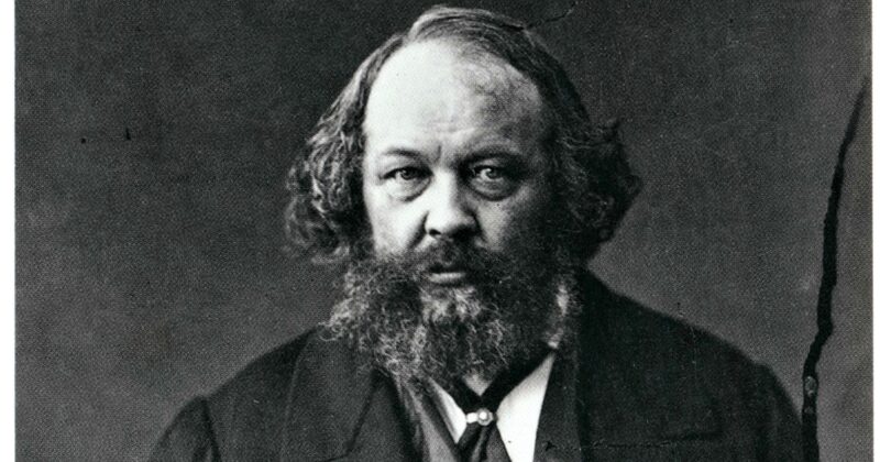 Retrato de Mijaíl Bakunin