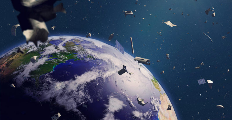 contaminación espacial