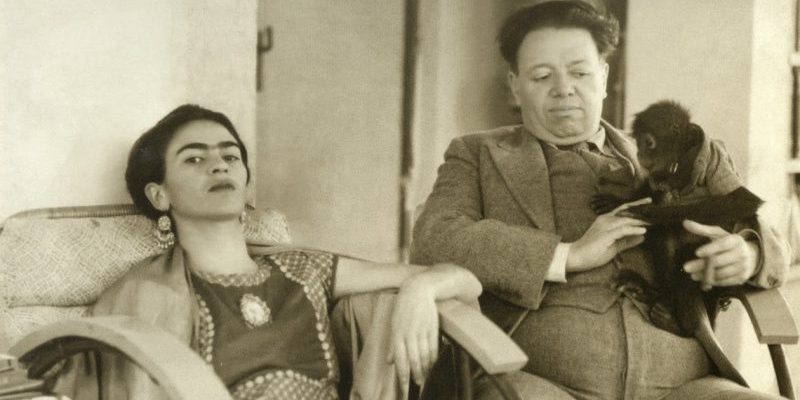 Frida Kahlo y Diego Rivera