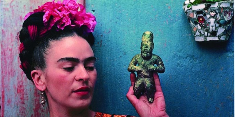 Frida Kahlo en la casa azul