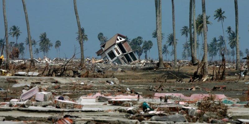 Consecuencias del tsunami en el océano Índico