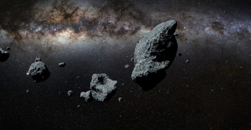 asteroides - satélite natural