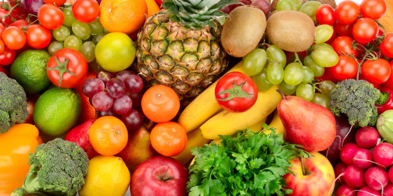 frutas - vegetales - azúcares