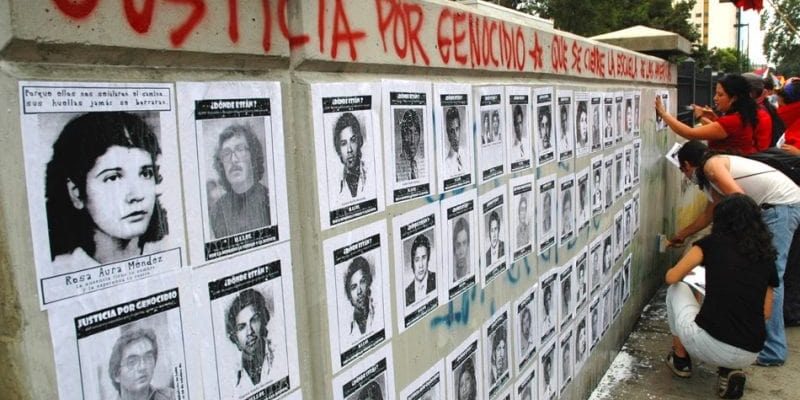 doctrina de seguridad nacional guatemala desaparecidos consecuencias
