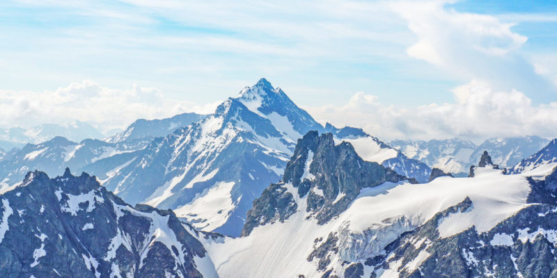 montaña - cordillera - Los Alpes