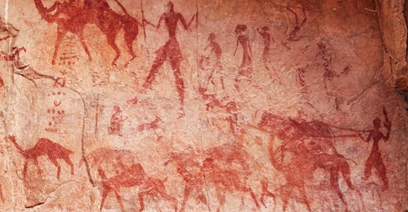 arte rupestre neolitico argelia