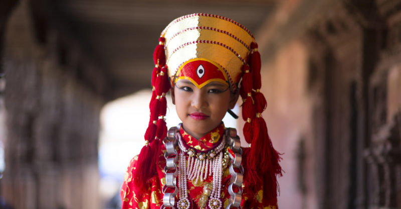 Nepal - diosa Kumari