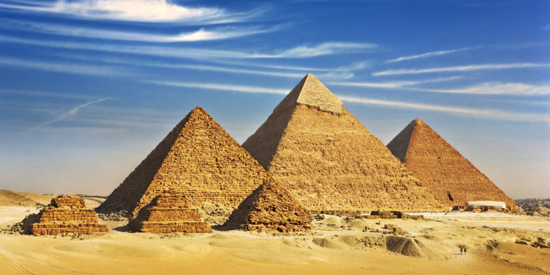 Pirámides egipcias - Arquitectura