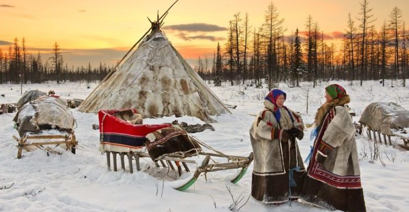 pueblos nomades sedentarios nenets siberia