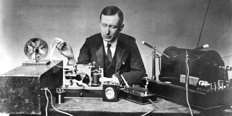 historia de la radio - Guglielmo Marconi