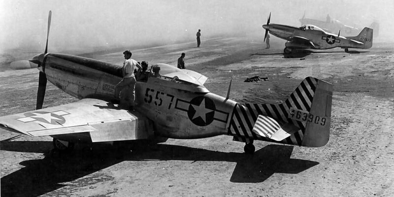 Aviones estadounidenses en la Segunda Guerra Mundial