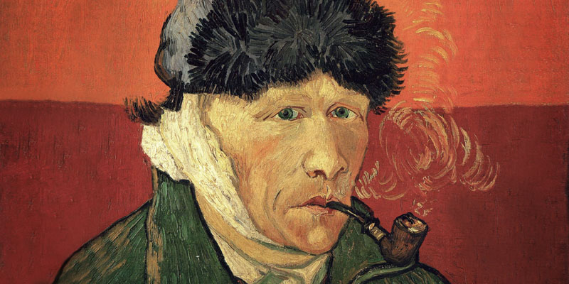 Van Gogh Autorretrato Com Orelha Enfaixada Van Gogh Autorretrato Com Orelha Enfaixada