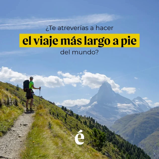 Según Google, el trayecto más largo que puede hacerse a pie sin cruzar grandes masas de agua es de aproximadamente 22.000 kilómetros. Es un recorrido que une Ciudad del Cabo, en el extremo sur de Sudáfrica, con la ciudad de Magadán, en Rusia. 

El trayecto atraviesa 16 países de África y Asia: Sudáfrica, Botsuana, Zambia, Tanzania, Uganda, Sudán del Sur, Sudán, Egipto, Israel, Jordania, Irak, Irán, Turkmenistán, Uzbekistán, Kazajistán y Rusia. 

Si consideramos una caminata a un ritmo promedio de 5 km/h durante 8 horas al día, se recorrerían aproximadamente 40 kilómetros por día, por lo que llevaría 550 días (aproximadamente un año y medio) completar el recorrido. 

En el recorrido se conocerían sitios turísticos e históricos famosos en el mundo: el monte Kilimanjaro en Tanzania, las pirámides de Giza en Egipto, la ciudad vieja de Jerusalén en Israel, la ciudad antigua de Petra en Jordania y las ruinas de Babilonia en Irak. 

Además, la persona que decidiera realizar este viaje a pie debería atravesar numerosos obstáculos naturales como el desierto del Kalahari en Botsuana, el bosque impenetrable de Bwindi en Uganda, el desierto del Sahara en Sudán, el río Nilo en Egipto y el frío extremo de la llanura siberiana. 

A lo largo de la historia muchas personas caminaron gran cantidad de kilómetros, muchos más que los que se pueden unir en este viaje. El canadiense Jean Béliveau es conocido por haber realizado una de las caminatas más largas del mundo. 

Comenzó su viaje en el año 2000 y lo completó el 16 de octubre de 2011, después de caminar durante 11 años. Béliveau recorrió aproximadamente 75.000 kilómetros a pie, y cruzó 64 países. El motivo de su caminata, con auspicio de la UNESCO, fue promover la paz y la no violencia contra los niños.